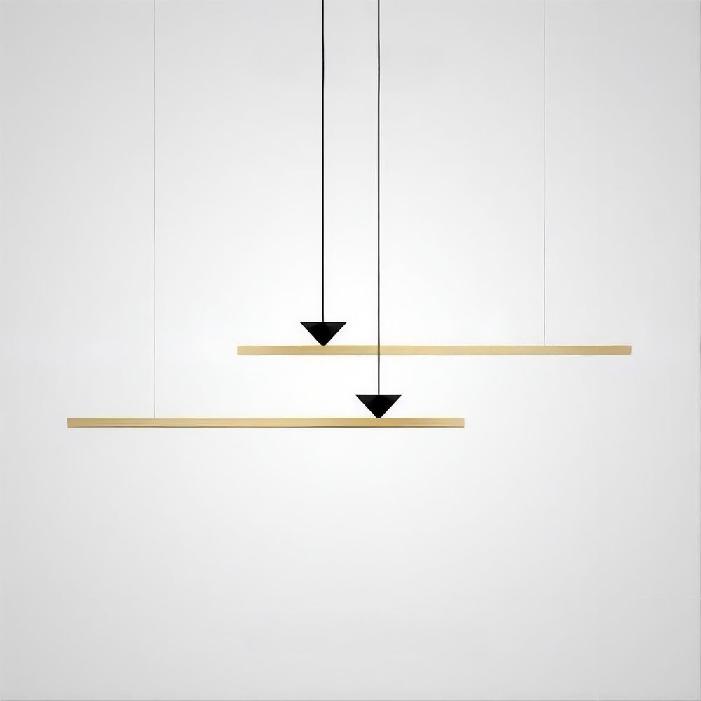 MIRELL DUO Linear Chandelier by Lampadom - view 18