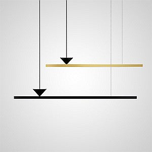 MIRELLinear Chandelier by Lampadom