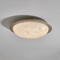 MOON SURFACE Ceiling Chandelier by Lampadom - side view