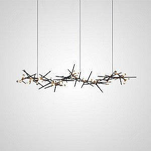 NAKKAR Linear Chandelier by Lampadom