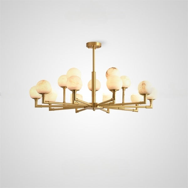NANCY Chandelier by Lampadom - top view