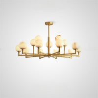 NANCY Chandelier by Lampadom - top view