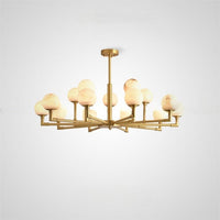 NANCY Chandelier by Lampadom - side view