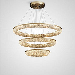 NELIUS Ring Chandelier by Lampadom