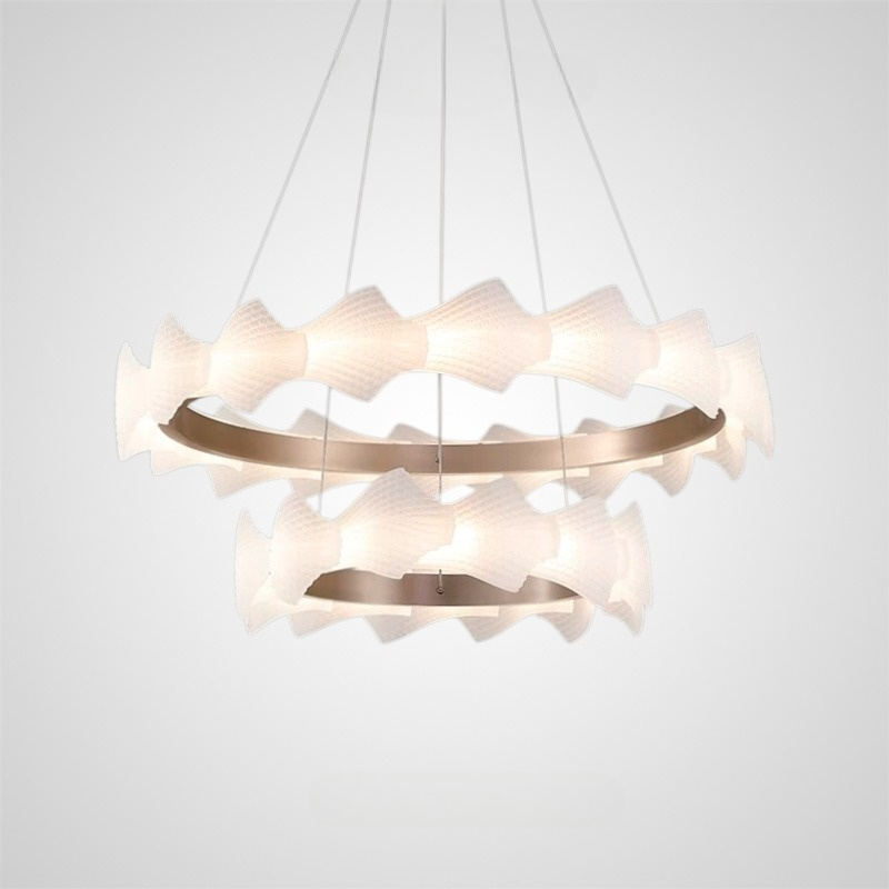 NIAL RING Chandelier by Lampadom - view 15