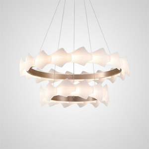 NIAL RING Chandelier by Lampadom