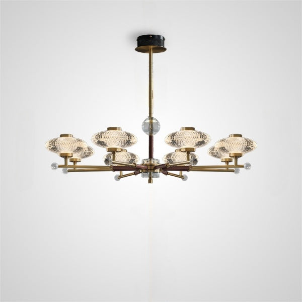 NICOL Chandelier by Lampadom - side view