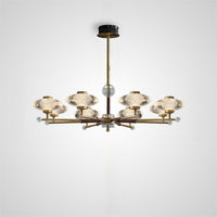 NICOL Chandelier by Lampadom - side view