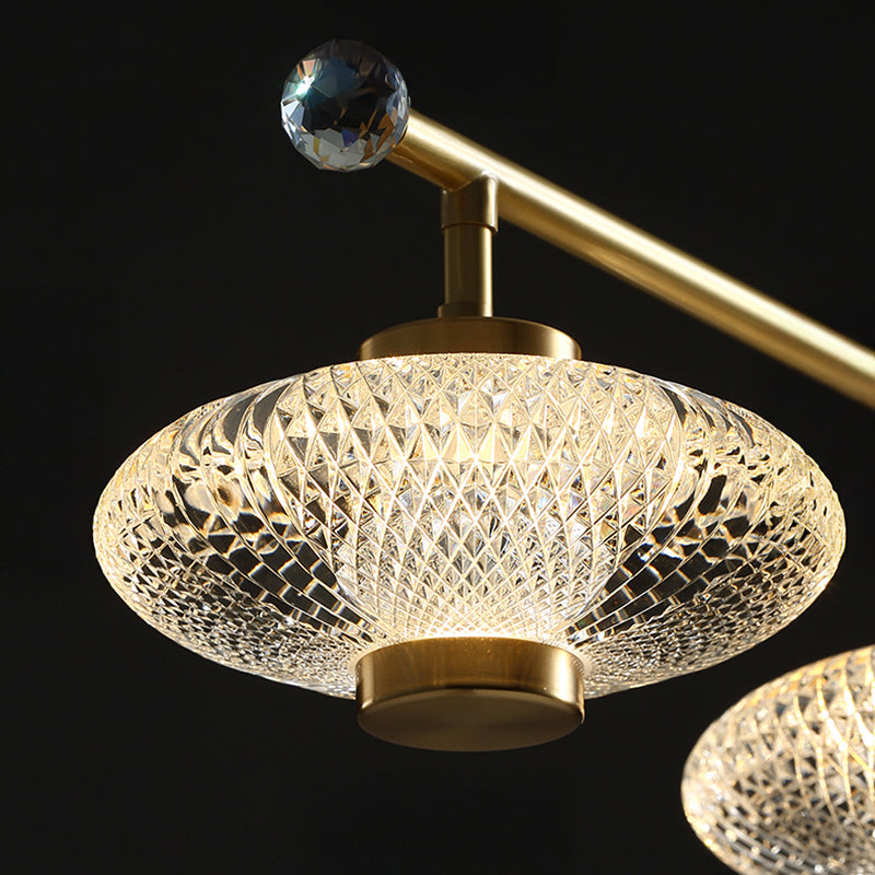 NICOL Linear Chandelier by Lampadom - ambient shot