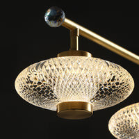 NICOL Linear Chandelier by Lampadom - ambient shot