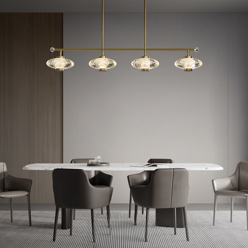 NICOL Linear Chandelier by Lampadom - detail view