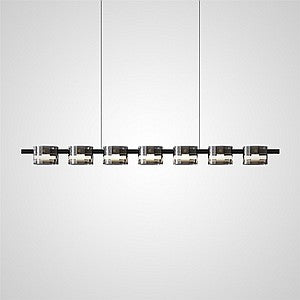 NICOLETTA B Linear Chandelier by Lampadom