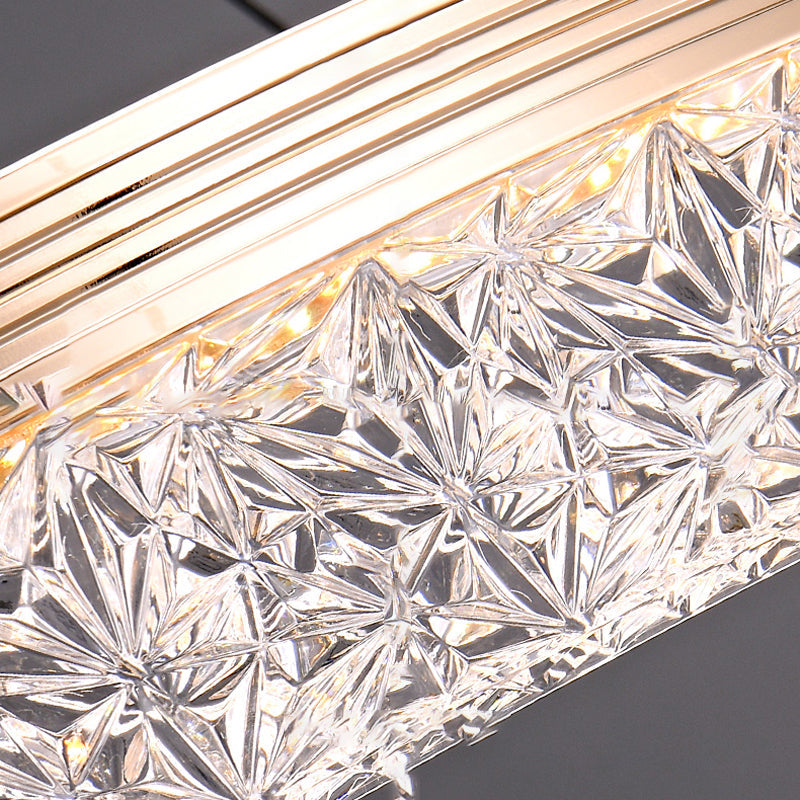 NINETT Ring Chandelier by Lampadom - side view