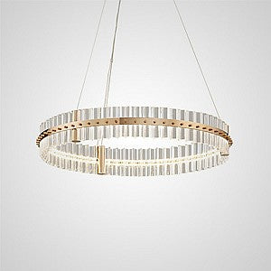 NOVEL Ring Chandelier by Lampadom
