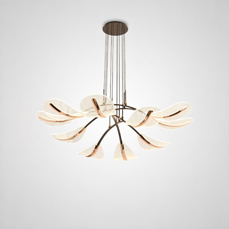 NOVEMBER Chandelier Chandelier in Acrylic by Lampadom - view 9