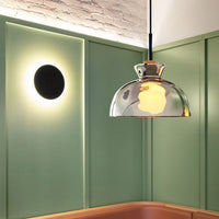 OMG GLASS COIL Pendant by Lampadom - close-up