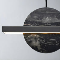 ORLAUG Linear Chandelier by Lampadom - side view