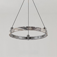 OSVALD A Ring Chandelier by Lampadom - close-up