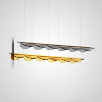 OTTO Linear Chandelier by Lampadom - angle view