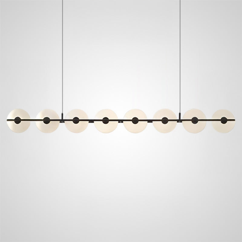 PAAVO Linear Chandelier by Lampadom - top view