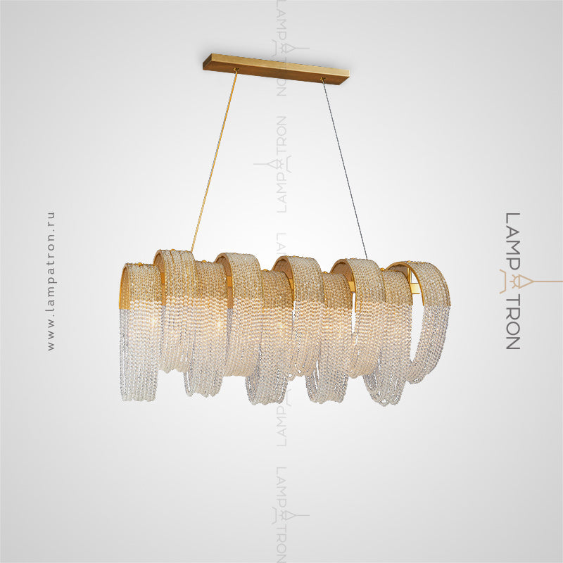 PELAGIA Linear Chandelier