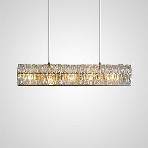 PLONIA Linear Chandelier by Lampadom