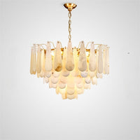 RADA MARBLE Chandelier by Lampadom - angle view