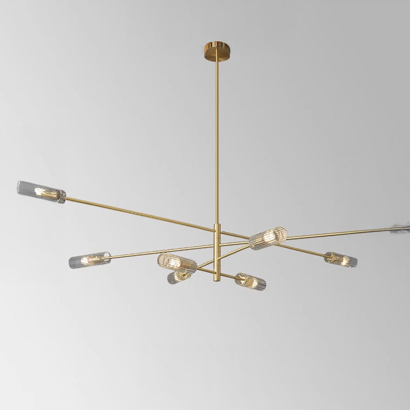 RADIANT Chandelier by Lampadom - side view