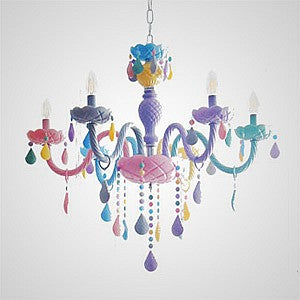 RAINBOW Chandelier by Lampadom