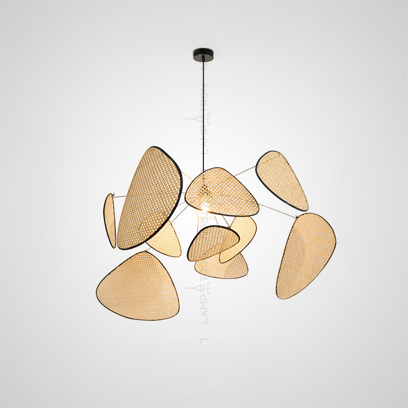 RAVDNA B Chandelier by Lampadom - top view