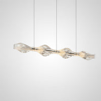 RAVN Linear Chandelier by Lampadom - top view