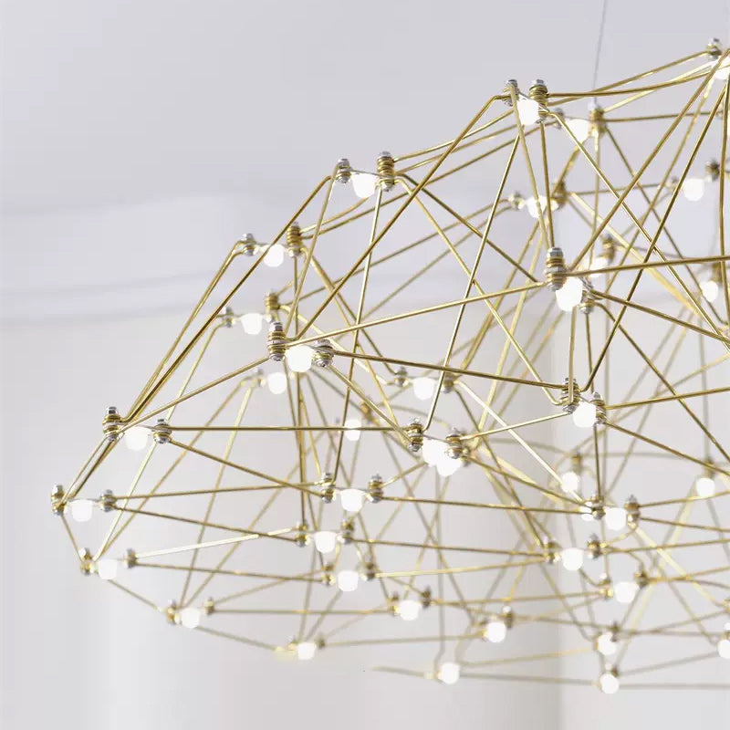 REIER Chandelier Chandelier in Metal by Lampadom - view 11