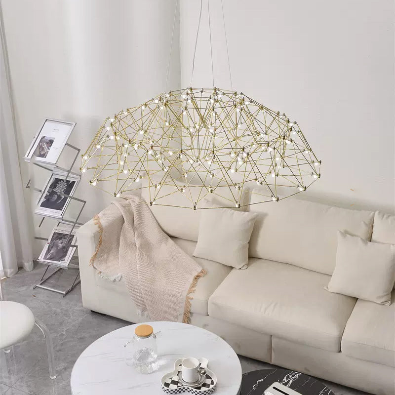REIER Chandelier Chandelier in Metal by Lampadom - view 11