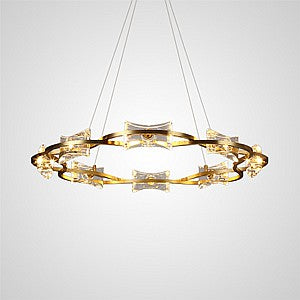 REMINA Ring Chandelier by Lampadom