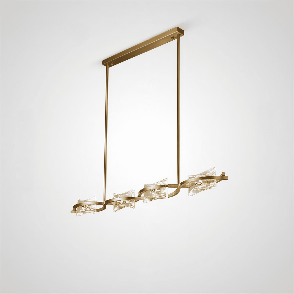 REMINA Linear Chandelier by Lampadom - view 5
