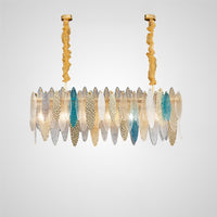 RISSA-B L Linear Chandelier by Lampadom - view 4