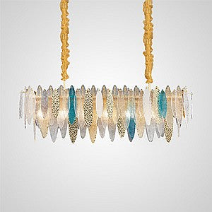 RISSA-B L Linear Chandelier by Lampadom