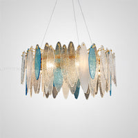 RISSA-B R Ring Chandelier by Lampadom - side view
