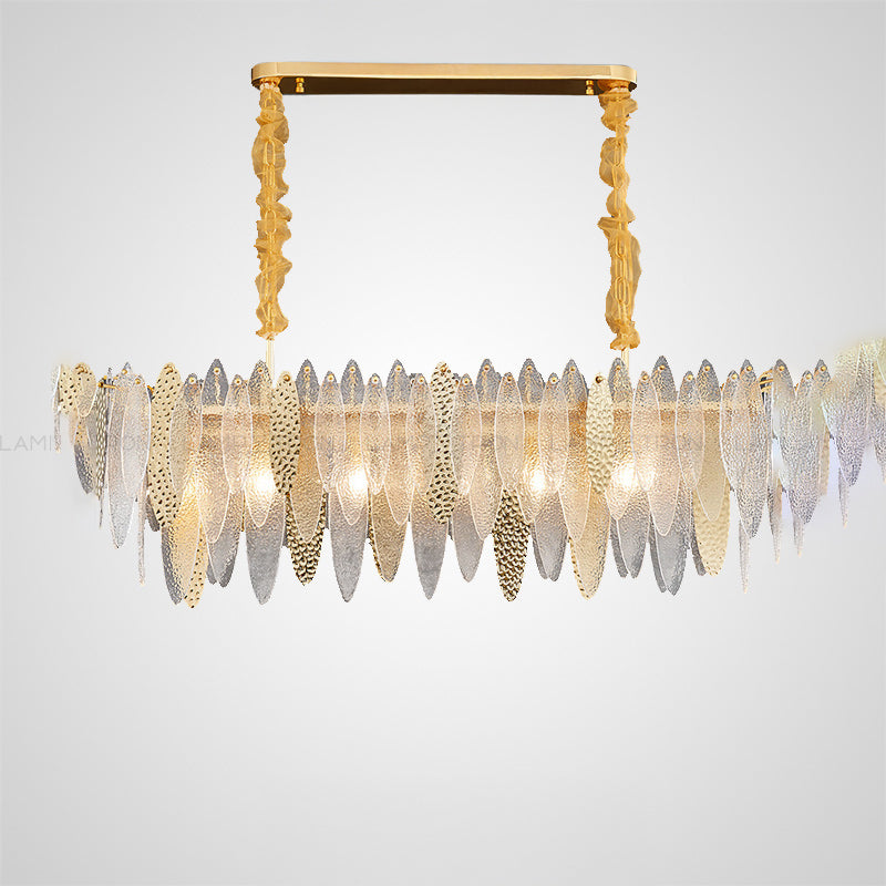 RISSA L Linear Chandelier by Lampadom - view 5