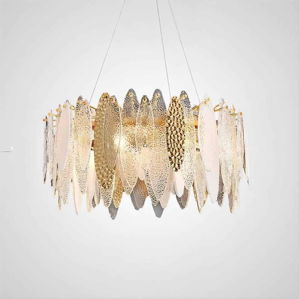 RISSA R Ring Chandelier by Lampadom - close-up