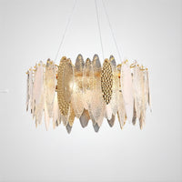 RISSA R Ring Chandelier by Lampadom - close-up