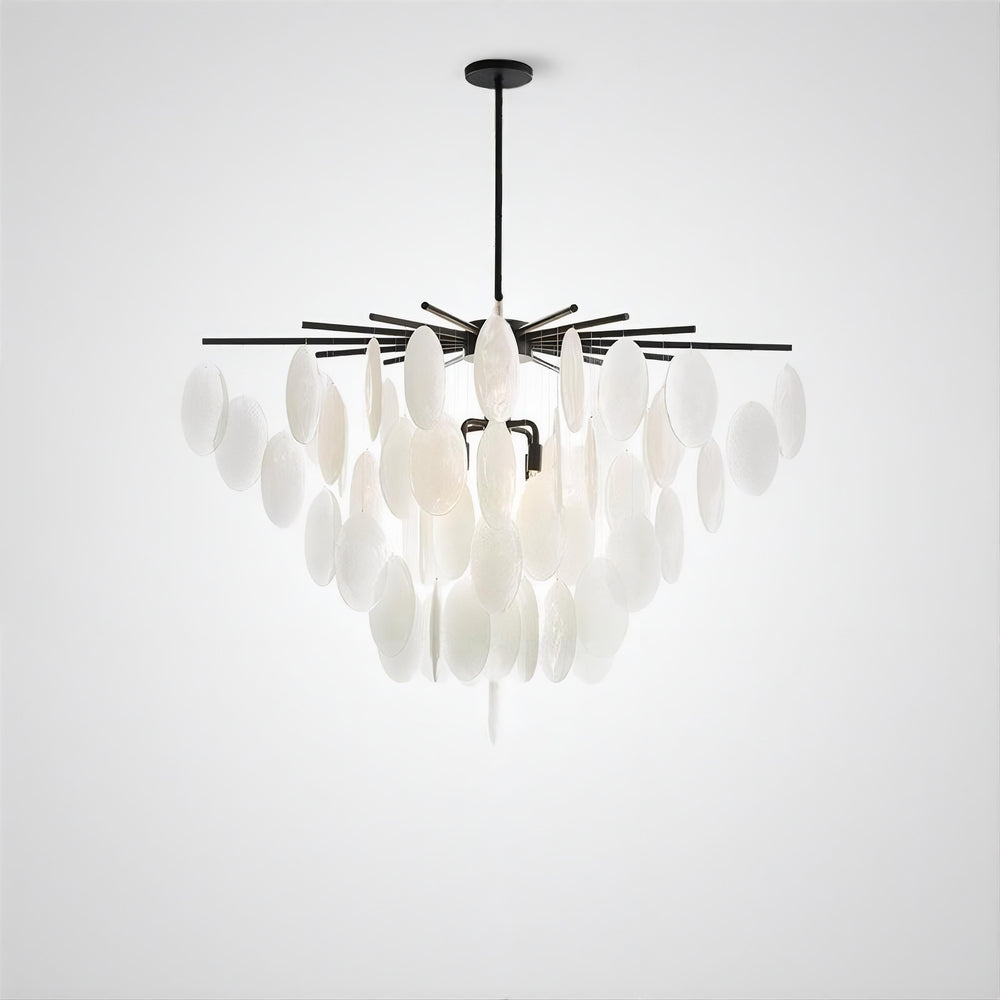 RITTA Chandelier by Lampadom - side view