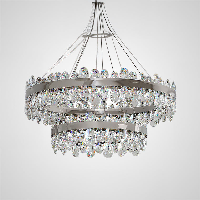RITZY Ring Chandelier by Lampadom - view 17