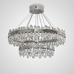 RITZY Ring Chandelier by Lampadom