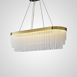 ROBERTA Linear Chandelier by Lampadom