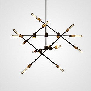 ROD Chandelier by Lampadom