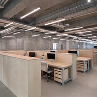 ROFF Linear Chandelier by Lampadom - detail view