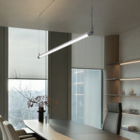 ROFF Linear Chandelier by Lampadom - close-up