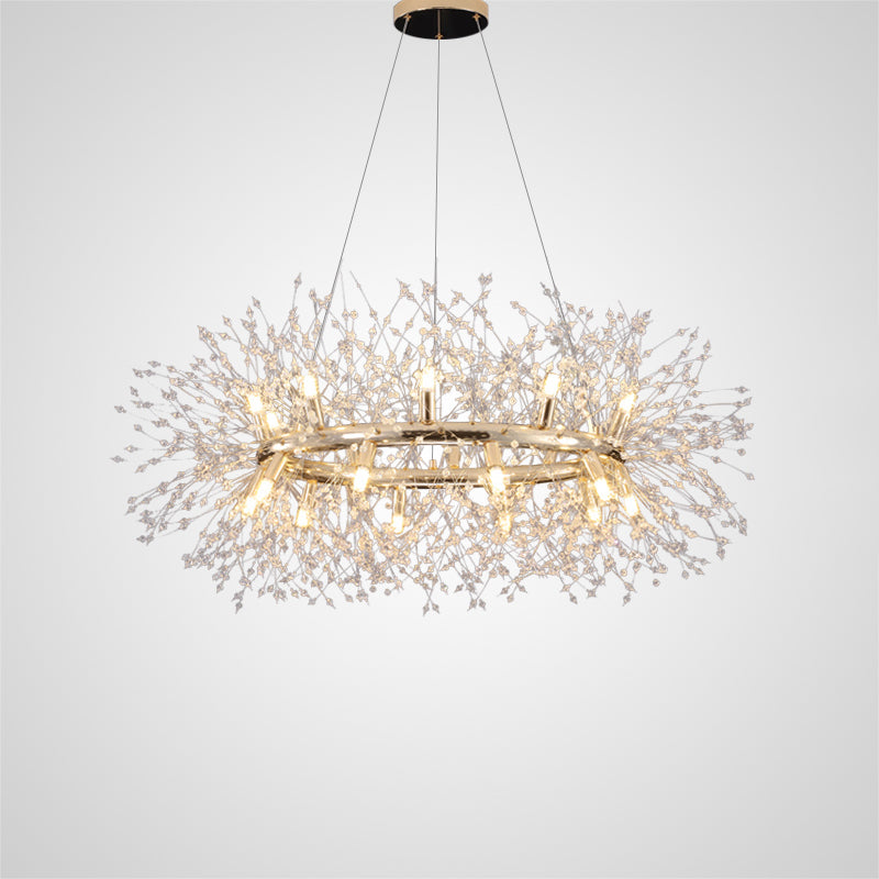 ROSALIA Ring Chandelier by Lampadom - view 12