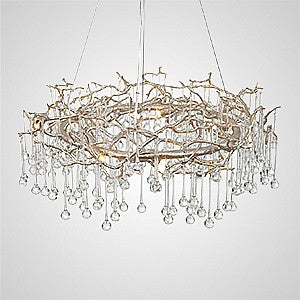 ROSE Ring Chandelier by Lampadom